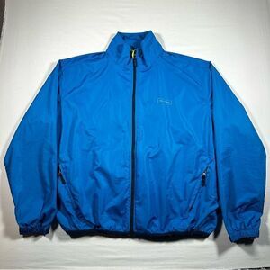 Vintage Polo Sport Ralph Lauren Jacket Mens XL Blue Windbreaker Full Zip‎ 90s